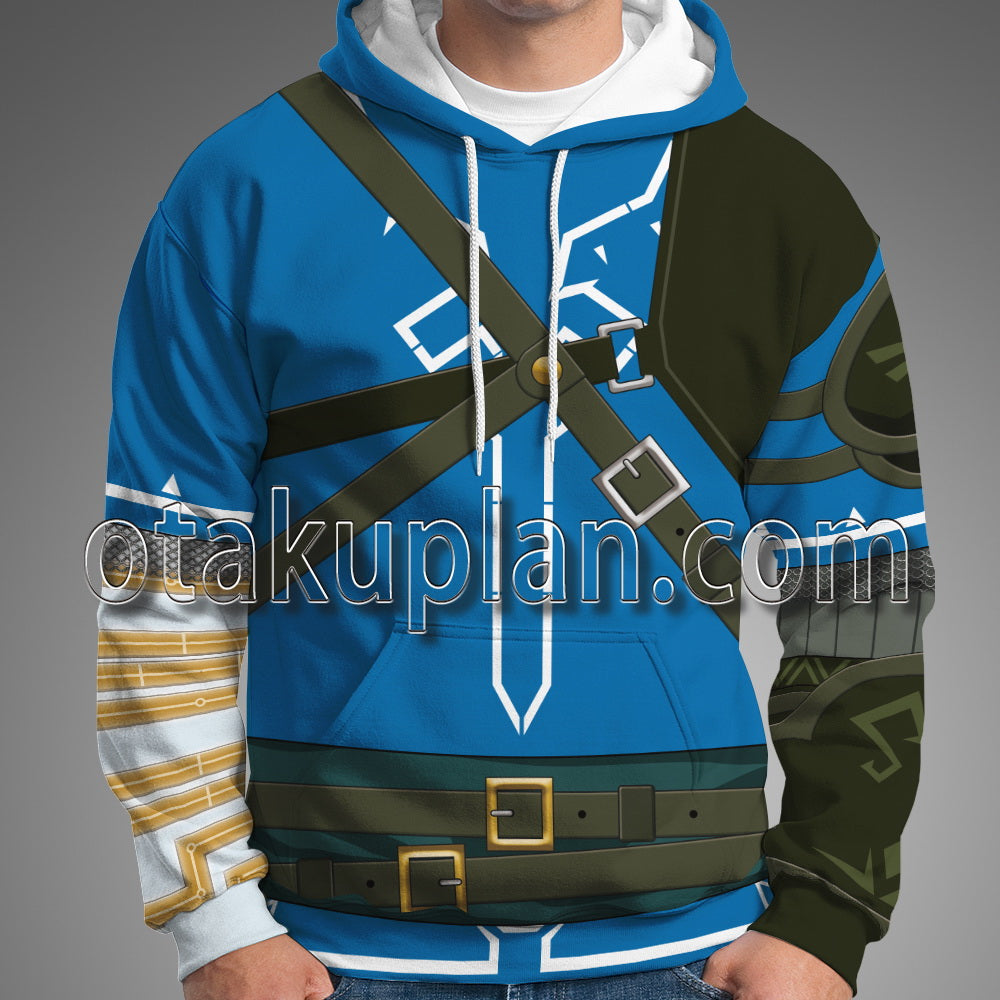 Zelda Tears of the Kingdom Link Armor Costume Cosplay Hoodie