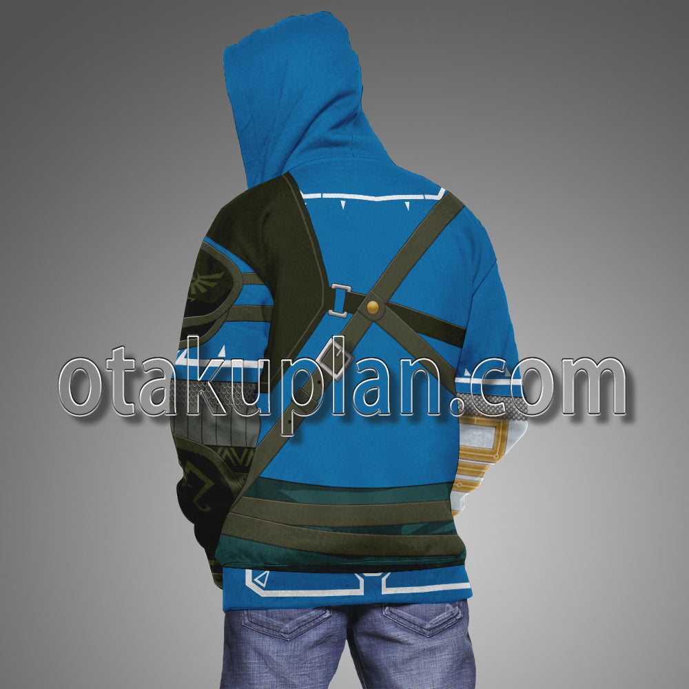 Zelda Tears of the Kingdom Link Armor Costume Cosplay Hoodie