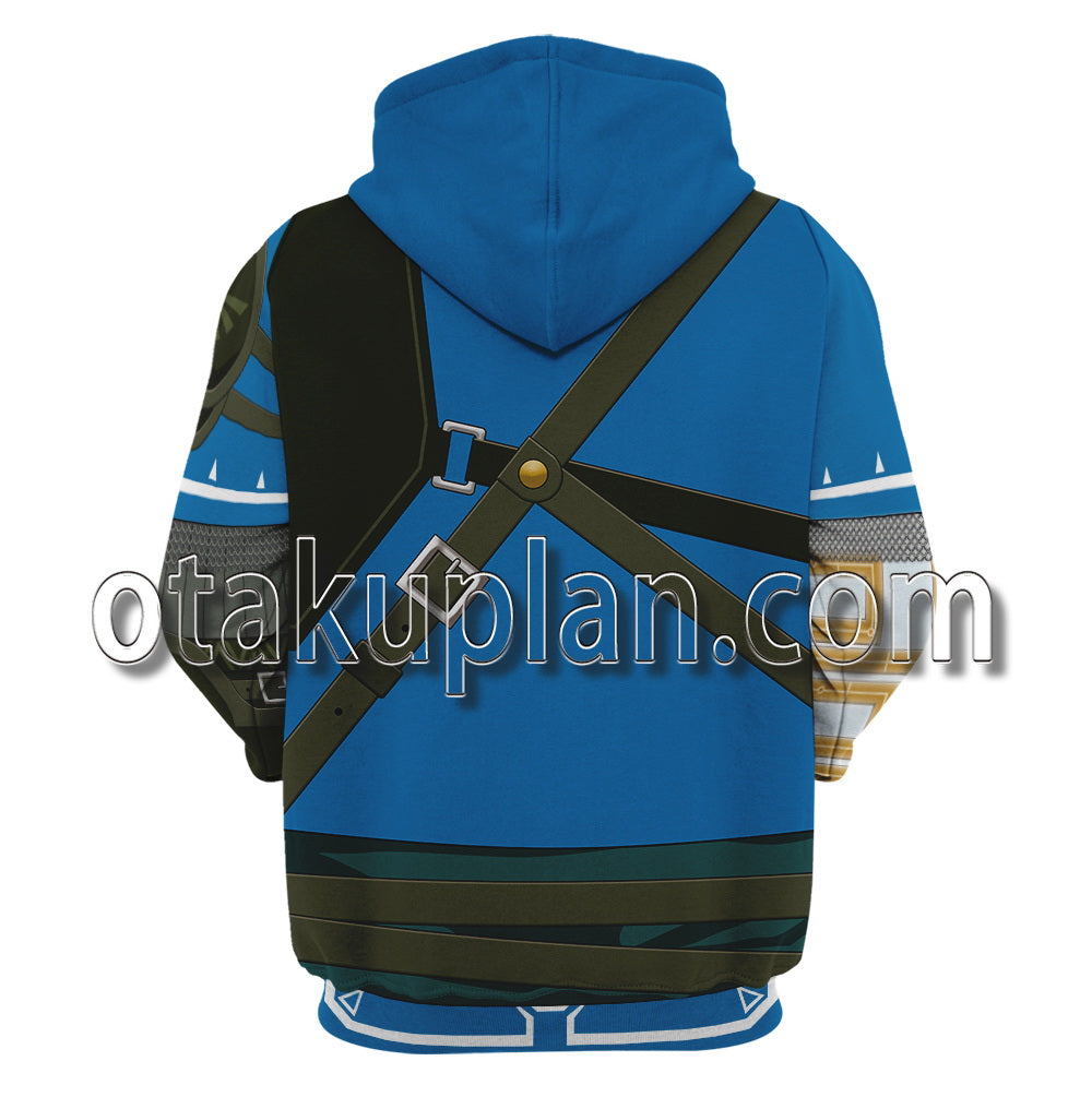 Zelda Tears of the Kingdom Link Armor Costume Cosplay Hoodie