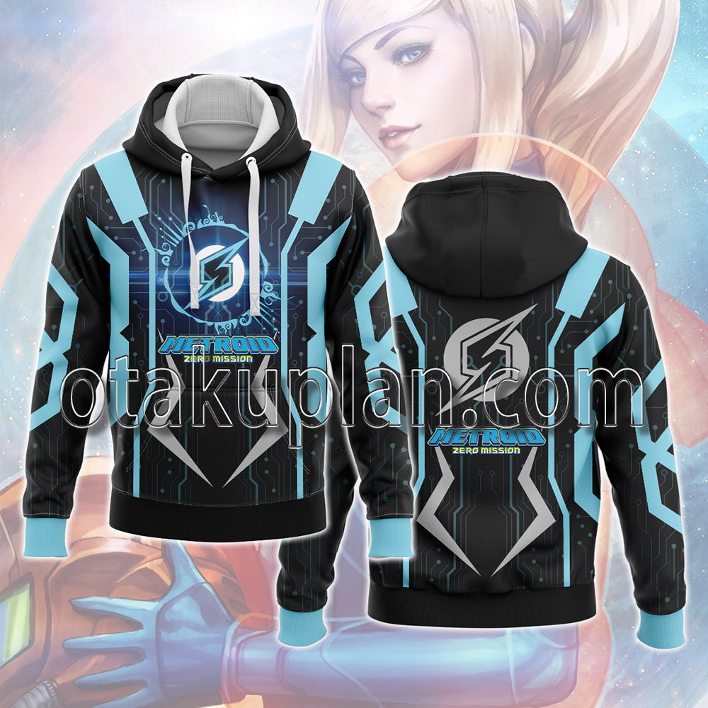 Zero Suit Samus Logo Hoodie