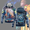 Zero Suit Samus Wallpaper Hoodie