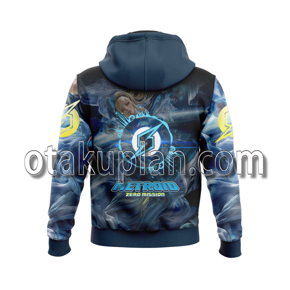 Zero Suit Samus Wallpaper Hoodie