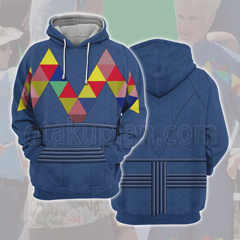 Zoolander2 Mugatu Purple Fashion Clothes Cosplay Hoodie